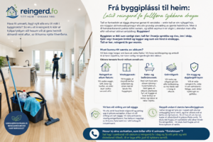 Hava tit umvælt, bygt nýtt ella eru tit mitt í byggirokilsi?